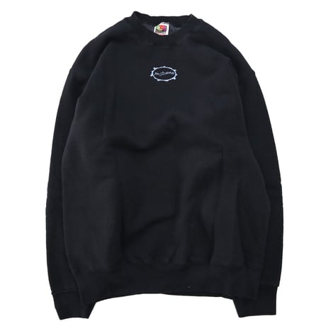 NOS 90's Fruit of the loom "Pushead" 両面 プリント スウェット Lサイズ