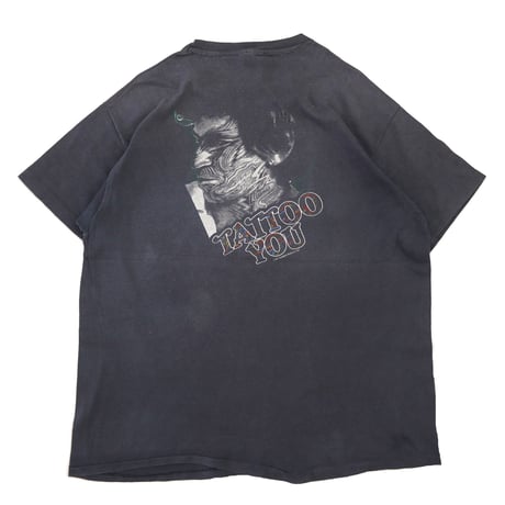 80's Hanes "The Rolling Stones" "TATOO YOU" 両面 プリント Tシャツ XLサイズ USA製