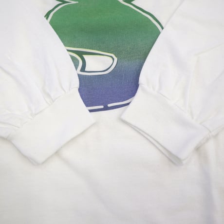 90's Hanes 初期 GOODENOUGH "g" 両面 プリント LS Tシャツ XLサイズ