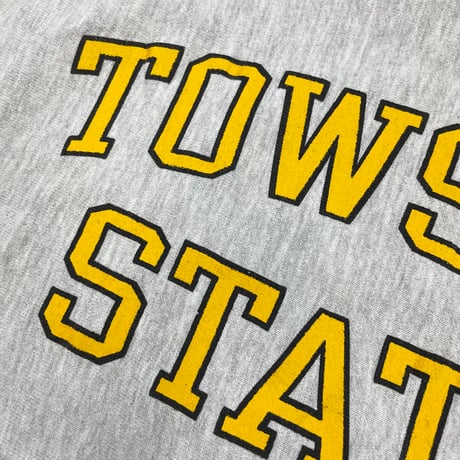 90's CHAMPION RW SWEAT "TOWSON STATE" "Hood Cut Off" XLサイズ USA製