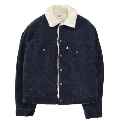 70's Levi's 70605 "BIG E" Corduroy Sherpa Jacket 42サイズ USA製