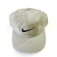 90's NIKE "Embroidery Swoosh" 6-Panel Cap TAIWAN製