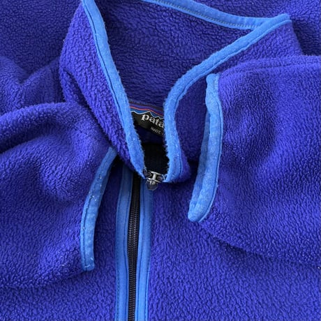 80's Patagonia "三角タグ" Synchilla Cardigan Fleece Jacket Lサイズ USA製