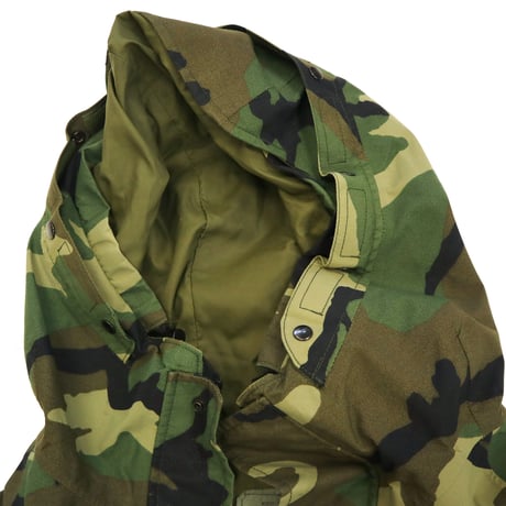 90's US ARMY ECWCS Gore Tex Jacket Woodland Camo MR