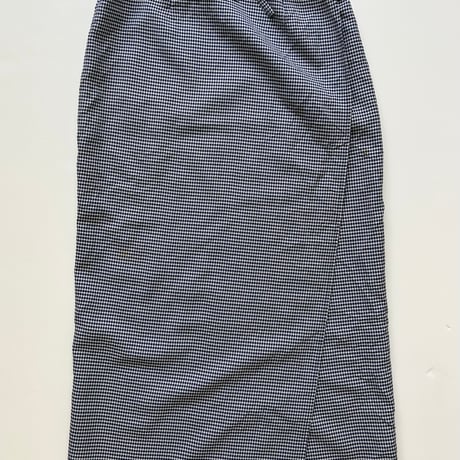lorsay design of the time Check Rap Skirt Made in Europe