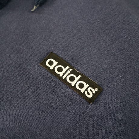 ～90's Adidas "Box Logo" Sweat Parka XXLサイズ USA製