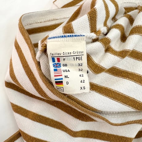 Saint James "Ouessant" Border Shirt XSサイズ FRANCE製