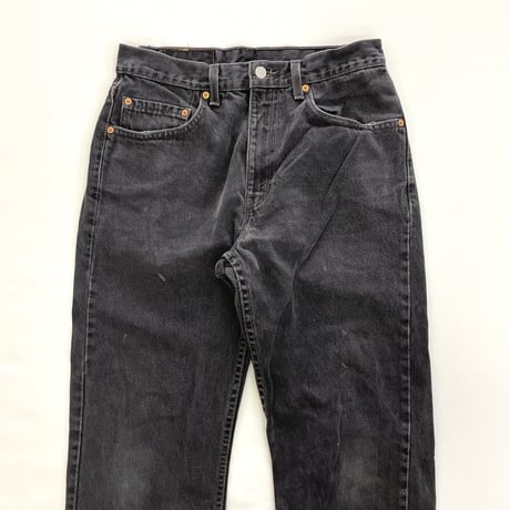 90's Levi's 505 "Super Black" Denim Pants 32×30 USA製
