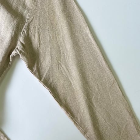 "Women's" ～00's Marla Kim Set Up Linen Shirt and Pants