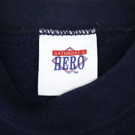90’s MARVEL "X-MEN" 両面プリント スウェット NAVY USA製