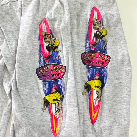90's～ RON JON 両面 両袖 プリント LS Tシャツ