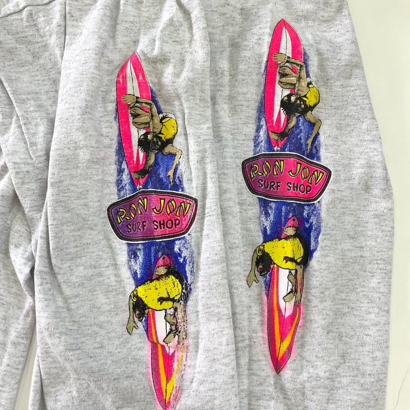90's～ RON JON 両面 両袖 プリント LS Tシャツ | Daniel