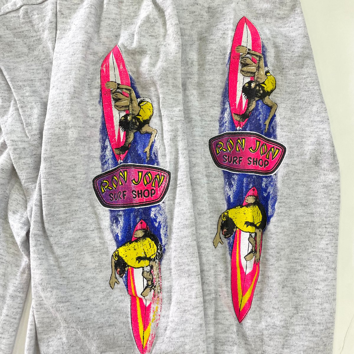 90's~ RON JON 両面 両袖 プリント LS Tシャツ | Daniel 90's~ RON JON 両面 両袖 プリント LS Tシャツ | Daniel