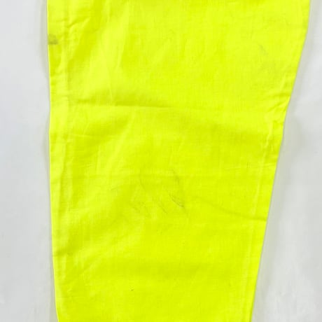 Deadstock Carlos "Neon Yellow" Easy Pants Sサイズ ITALY製