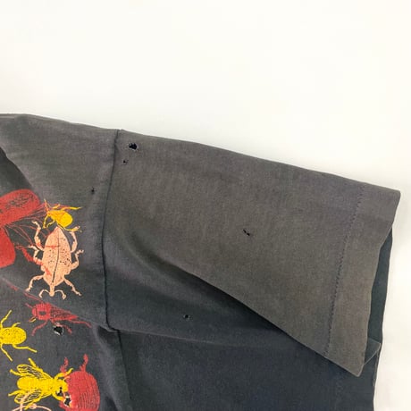"boro" 80's Fruit of the loom "insect" "両面" Tシャツ Lサイズ USA製