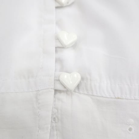 "Women's" 80's～ EURO Vintage Cotton Blouse