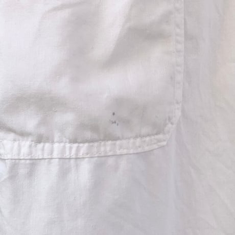 "Women's" 60's～ コットン ワーク ショップ コート White 32サイズ CANADA製