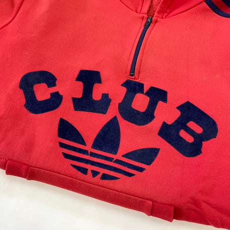 "Women's Size" 70's Adidas "Club Adidas" Jersey Parka FRANCE製