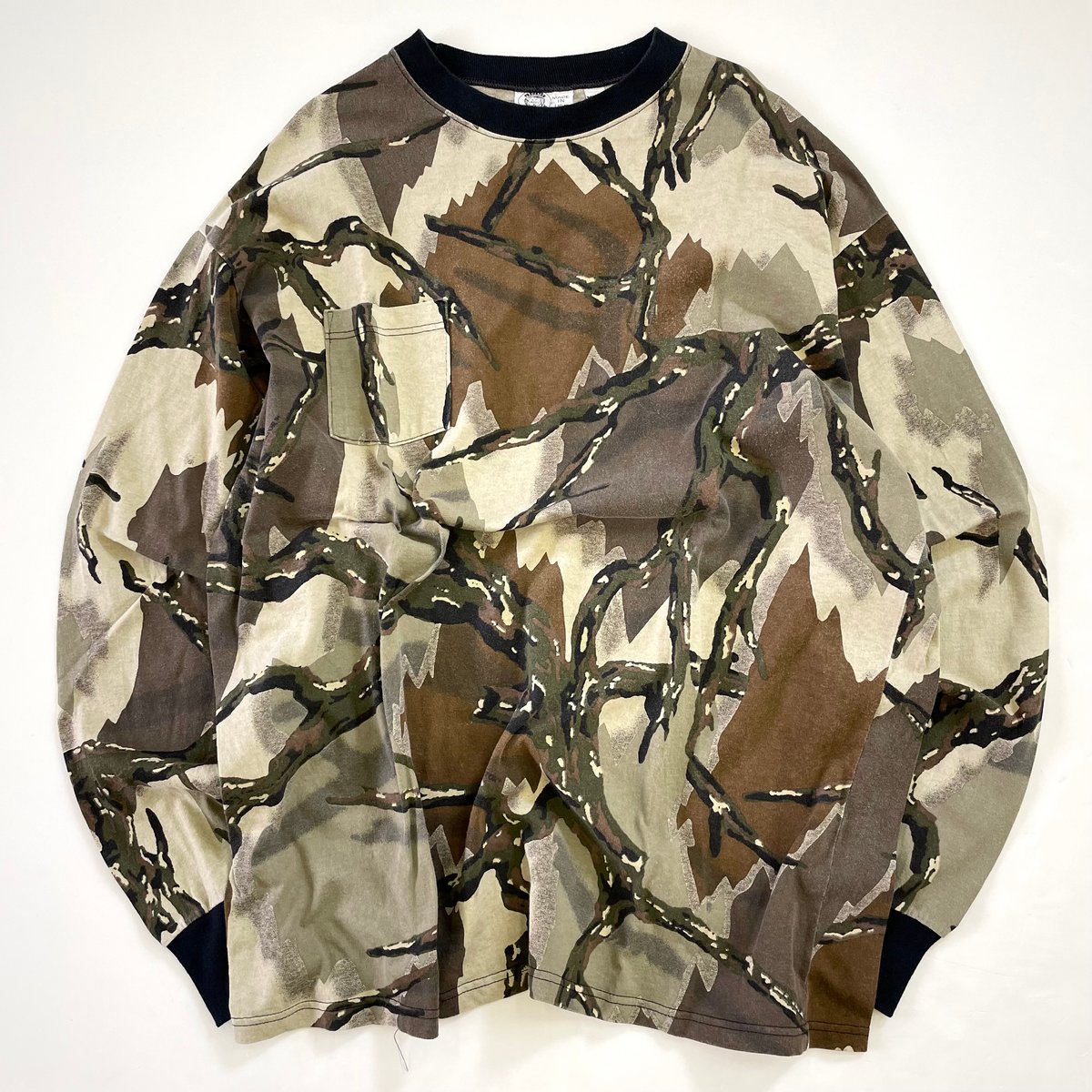 90s ClarkField USA製 プレデターカモ 枝 90s 90年代 プレデターカモフラージュ 迷彩 カーキ アメリカ製