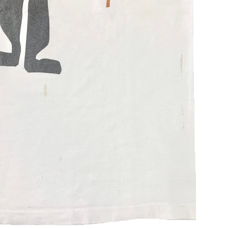 90's OLD STUSSY 白タグ "knowledge is king!!" Tシャツ Lサイズ USA製