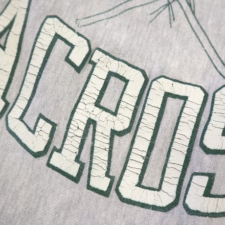 80's CHAMPION RW SWEAT PARKA "HEBRON LACROSSE" 3面 プリント XLサイズ USA製