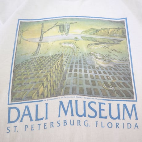 80's～90's Stedman "DALI MUSEUM" プリント Tシャツ Lサイズ USA製