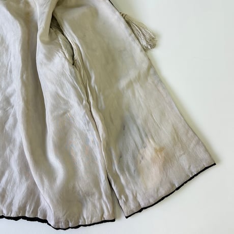 50's～ Chinese Embroidery Quilting Suka Gown