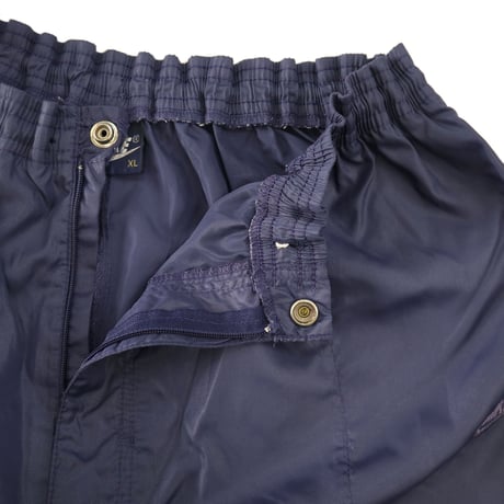 80's NIKE "紺タグ" "縦ナイキ" Nylon Pants XLサイズ