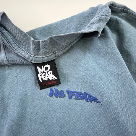 90's～ NO FEAR "YOU HATE TO HATE～" 両面 プリント Tシャツ XLサイズ USA製
