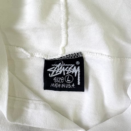 80's～90's OLD STUSSY 黒タグ "Royal Goods" "Tee Parka" Lサイズ USA製