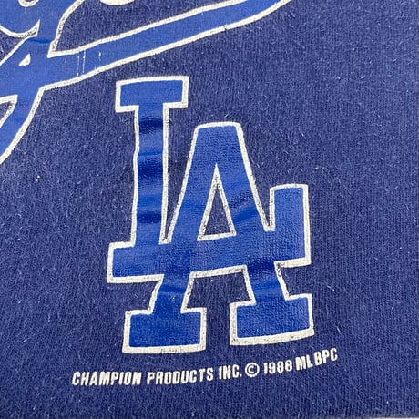 80's CHAMPION "LA Dodgers" Tシャツ XLサイズ USA製