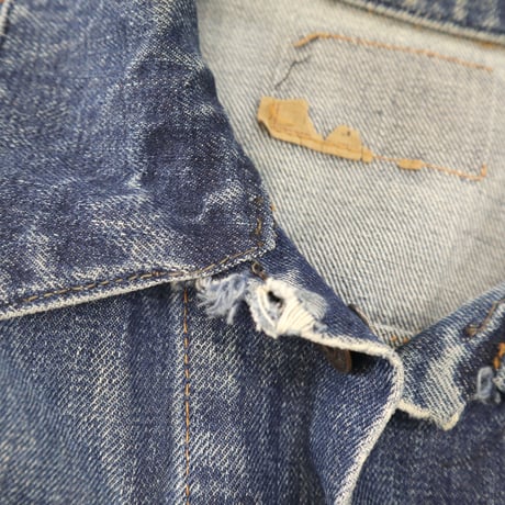 "junk boro" 60's Levi's 70505 "Big E" Denim Trucker Jacket 40相当