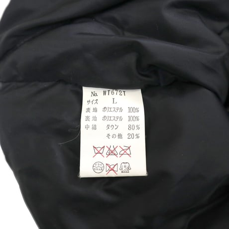 90's～00's WOODS Down Jacket Black Lサイズ