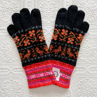 エストニア＊Muhu島伝統柄手袋