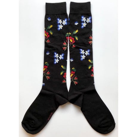 Lihla花柄ハイソックス