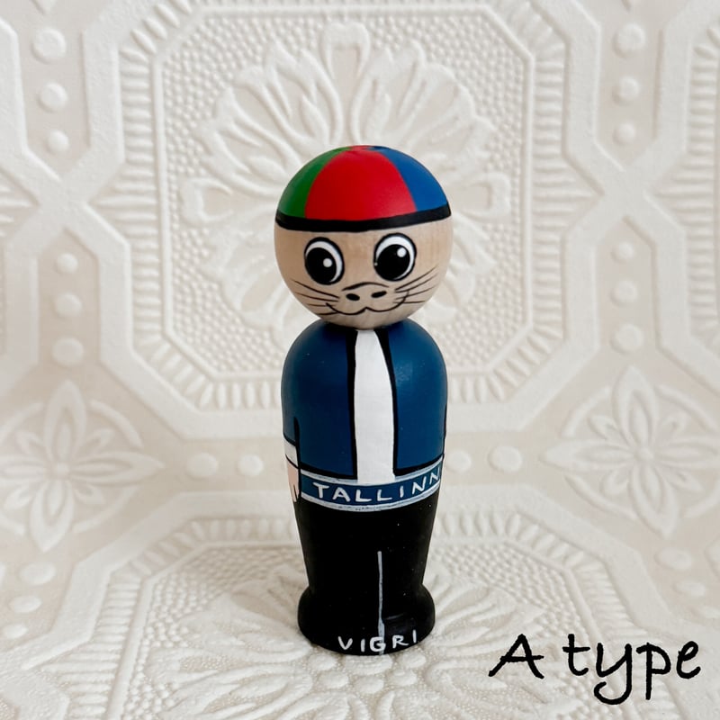 あざらしのヴィグリ木人形 | ちくちくバルト舎