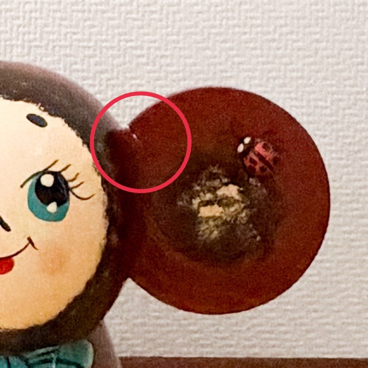 訳あり】チェブラーシカ2ピースマトリョーシカ | ちくちくバルト舎