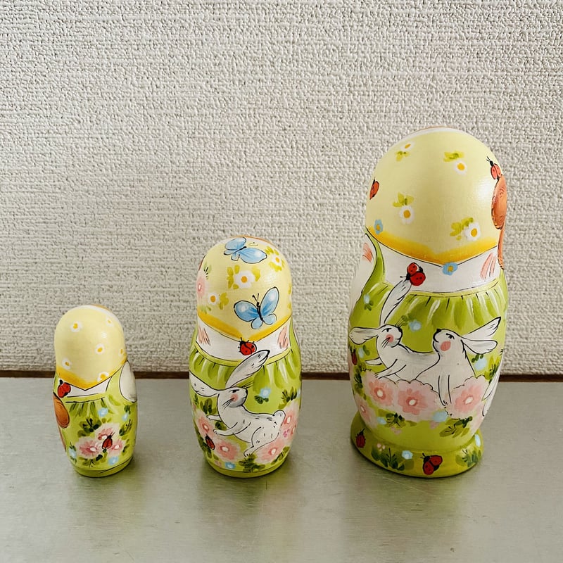 イリーナ・ヴァトゥルーシキナ作マトリョーシカ【春の喜び イリーナ・ヴァトゥルーシキナ作マトリョーシカ【春の喜び
