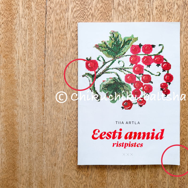 エストニアクロスステッチ刺繍図案集＊Eesti annid ristpistes