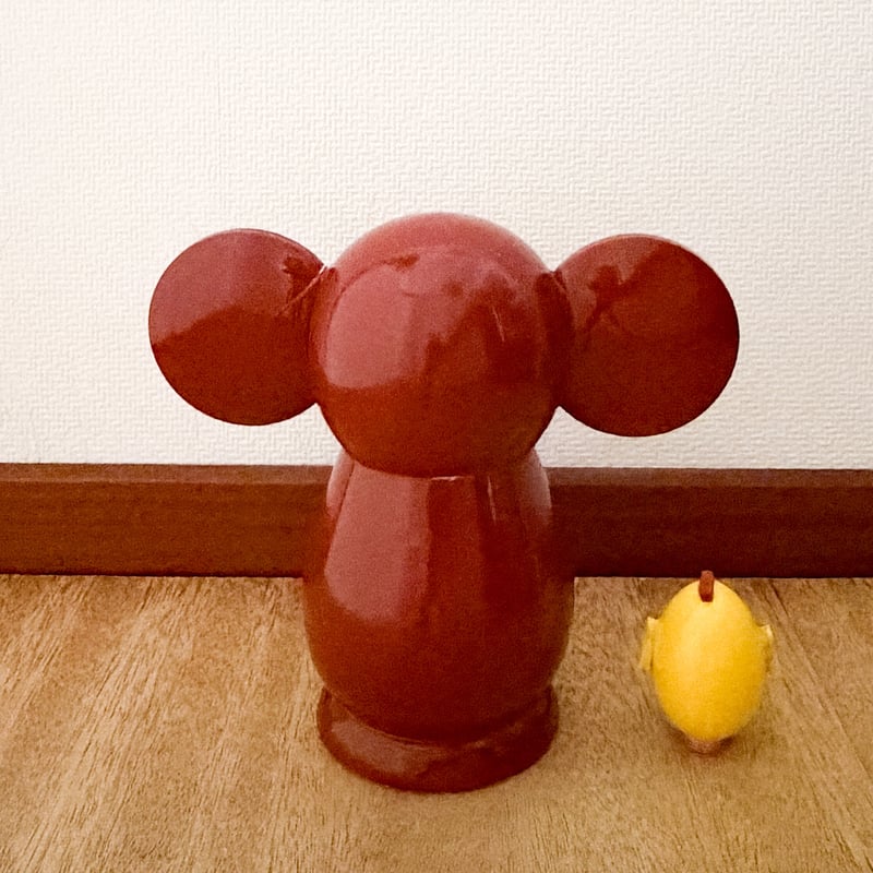 訳あり】チェブラーシカ2ピースマトリョーシカ | ちくちくバルト舎