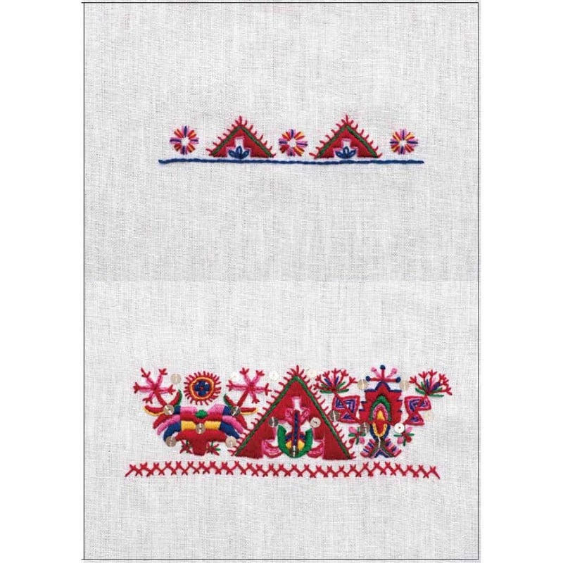 図案4枚付き】エストニア ブランケット刺繍の本、図案 【公式通販】