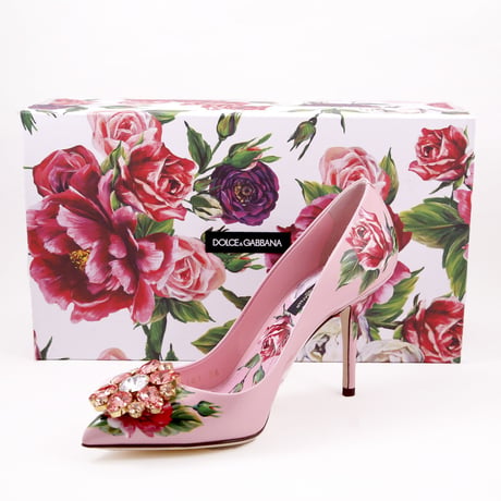 DOLCE&GABBANA[ドルチェ&ガッバーナ]  -FLORAL PUMP-