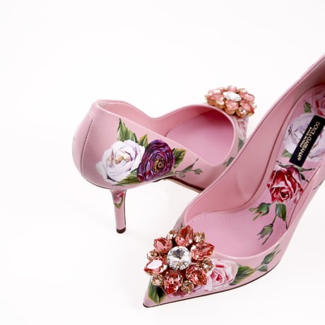 DOLCE&GABBANA[ドルチェ&ガッバーナ]  -FLORAL PUMP-