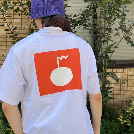 Tangerine signflag Tee WHITE