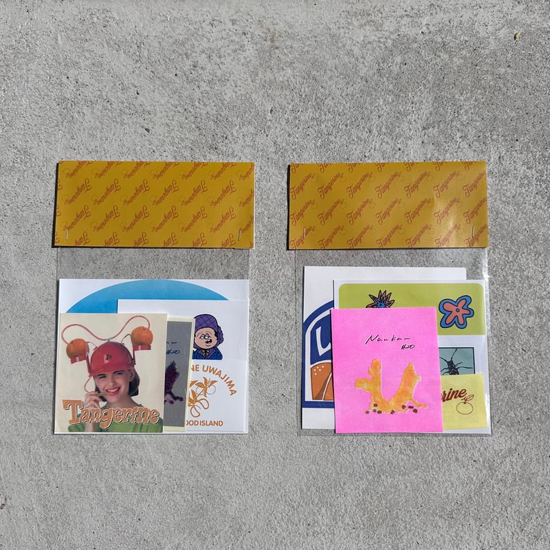Tangerine ステッカーセット | TANGERINE Tangerine ステッカーセット | TANGERINE