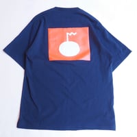Tangerine signflag Tee NAVY