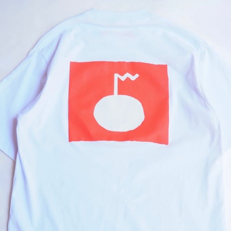 Tangerine signflag Tee WHITE