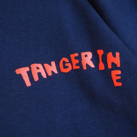 Tangerine signflag Tee NAVY