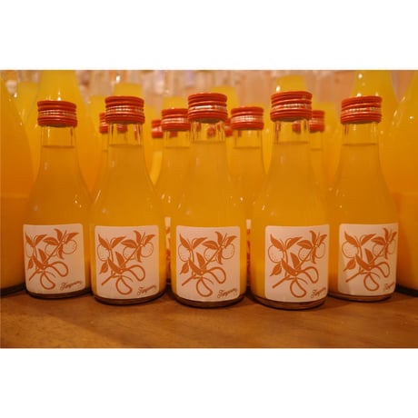 Tangerine mini bottles 180ml