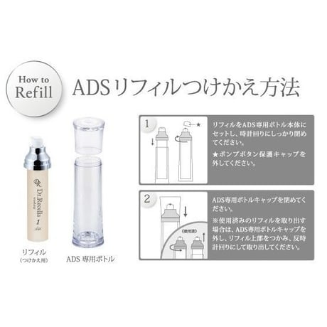 カーミング52gリフィル+専用ボトル　（リセラ）